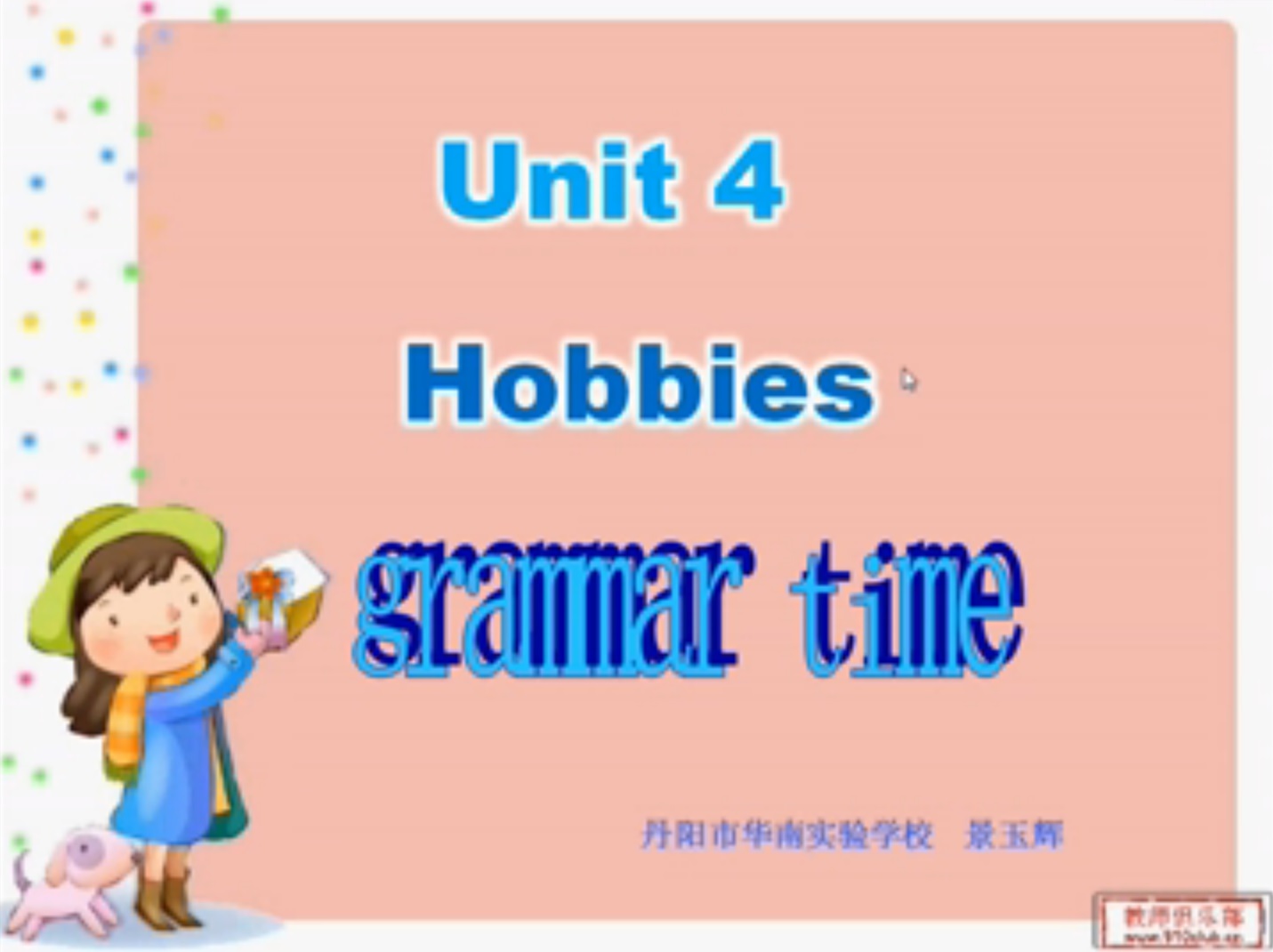 点击观看《5A Unit4 Hobbies（grammar time）》