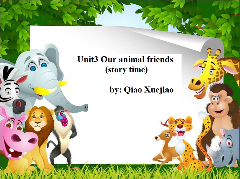 点击观看《5A unit3 Our animal friends(Story time)》