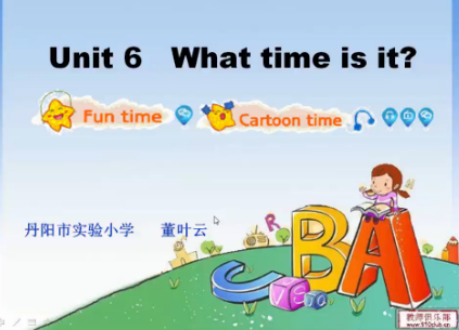 点击观看《Unit6 What time is it（cartoon time）》